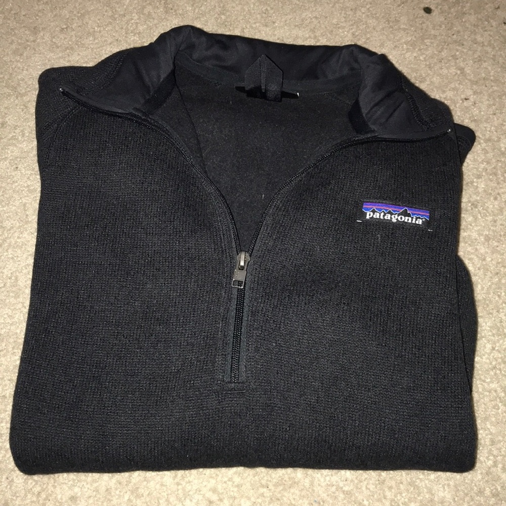 Black Patagonia Better Sweater Fleece